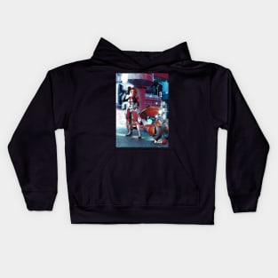 Cyberpunk Biker Kids Hoodie